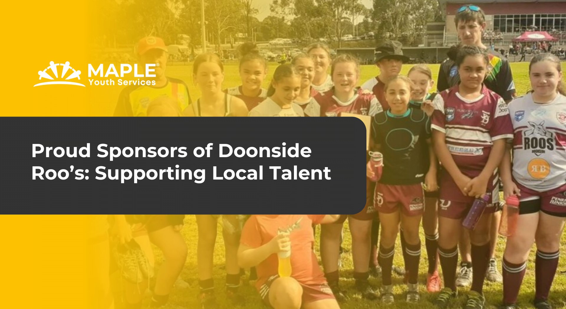 Proud Sponsors of Doonside Roo’s: Supporting Local Talent